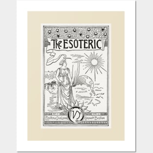 The Esoteric Tarot Astrology Design Posters and Art